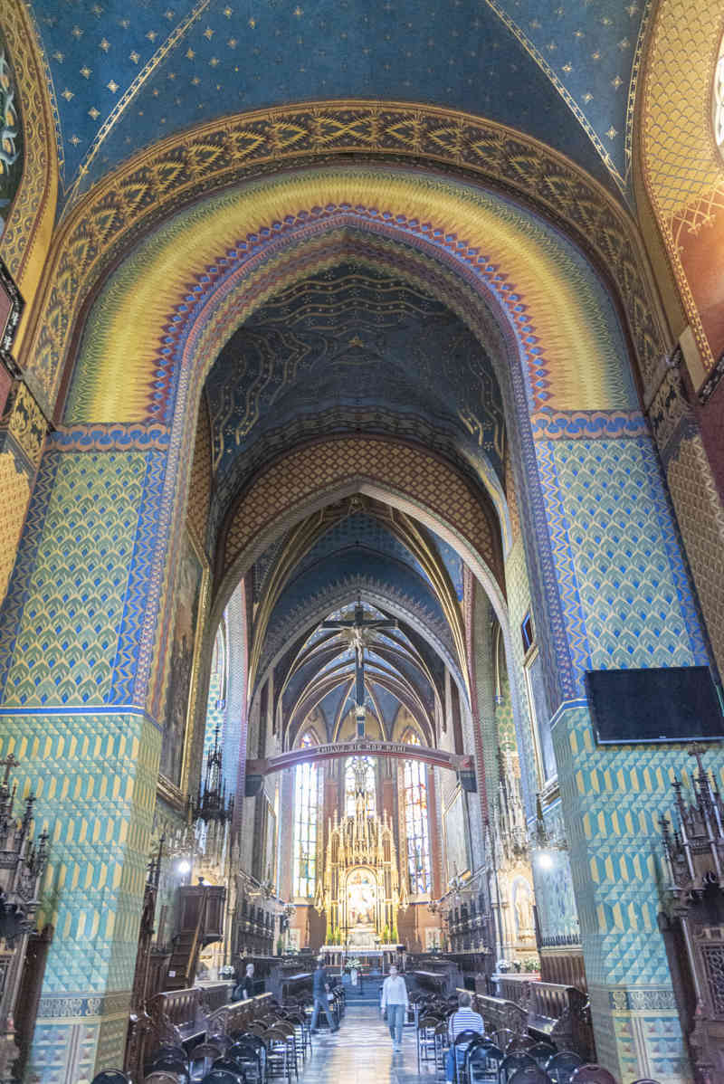 Polonia - Cracovia 105 - basílica de San Francisco de Asís.jpg